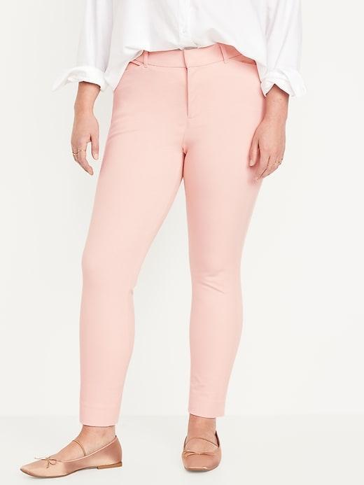 High-Waisted Pixie Skinny Ankle Pants Product Image