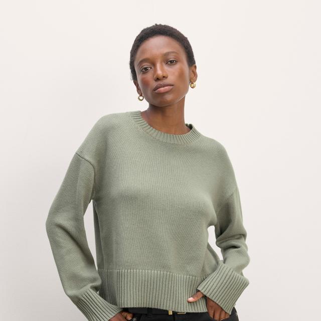 The Boxy Sweater in Everyday Cotton Product Image