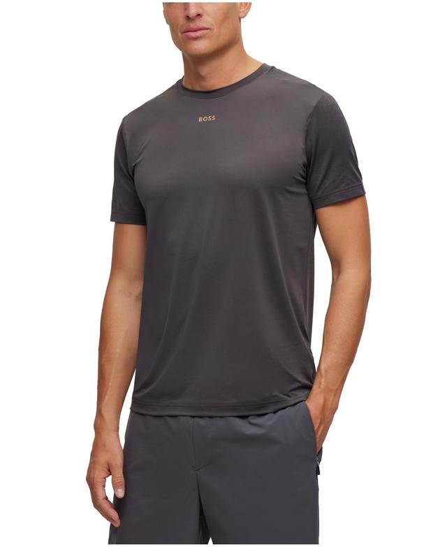 Boss by Hugo Boss Mens Reflective Pattern Slim-Fit T-shirt Product Image