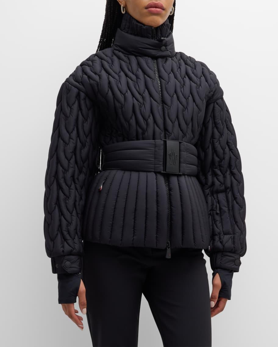 Maipo Braided Stitch Puffer Jacket Product Image