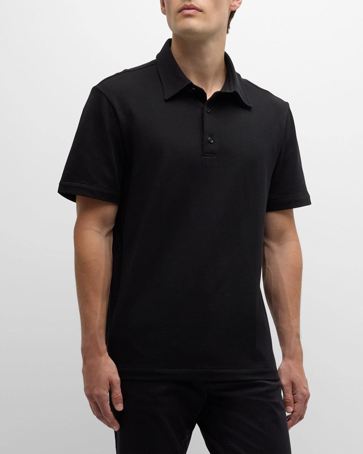 Mens Cotton Jersey Polo Shirt Product Image