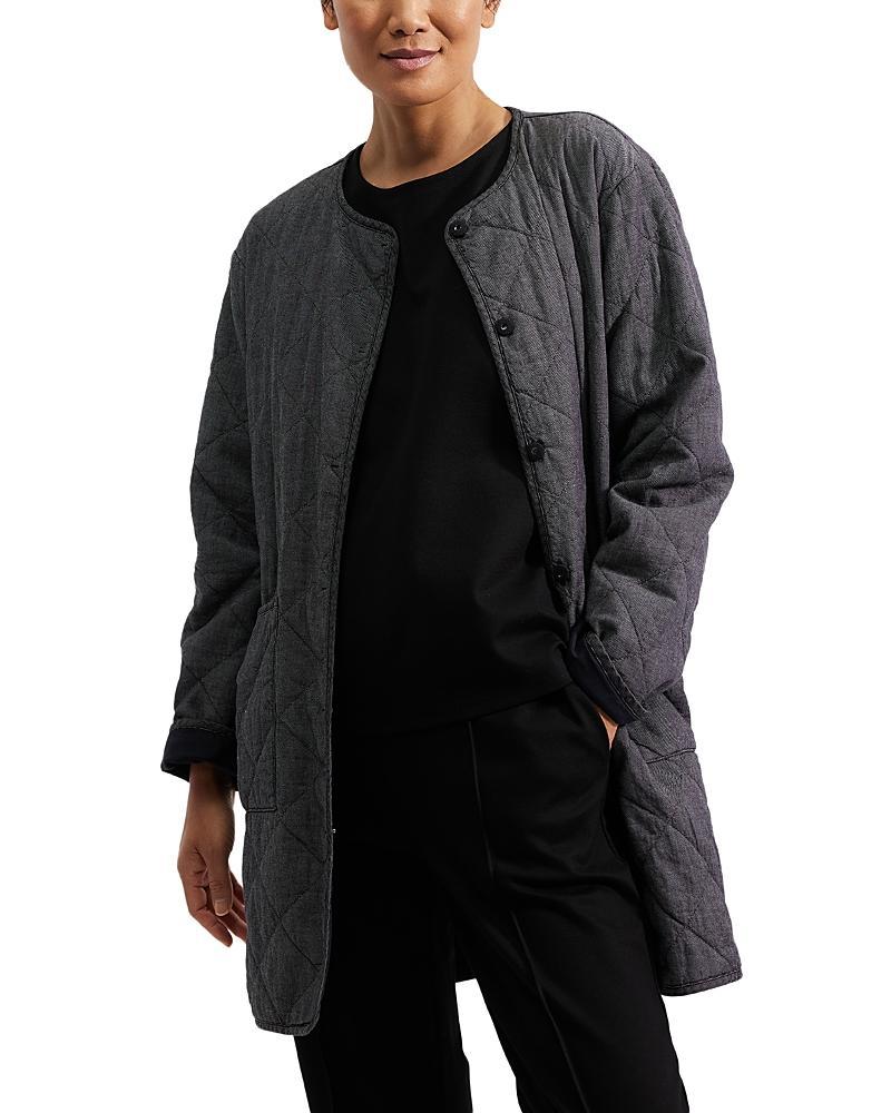 Eileen Fisher Quilted Organic Cotton Coat product image