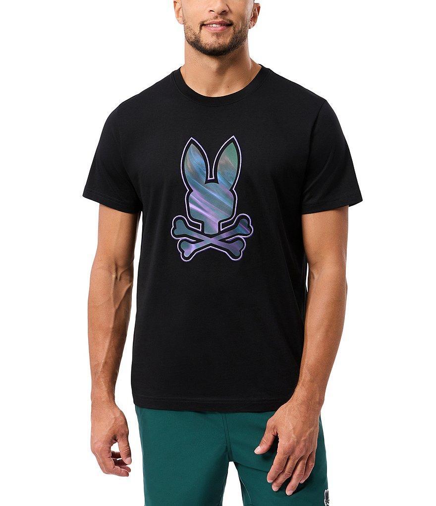 Psycho Bunny Longbridge Embroidered Logo Short Sleeve Graphic T-Shirt Product Image