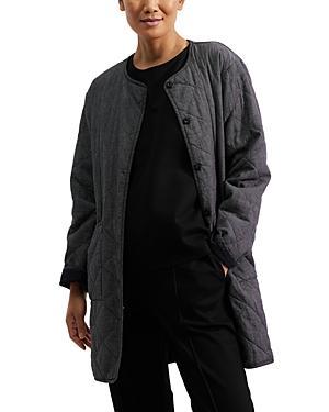 Eileen Fisher Quilted Organic Cotton Coat Product Image