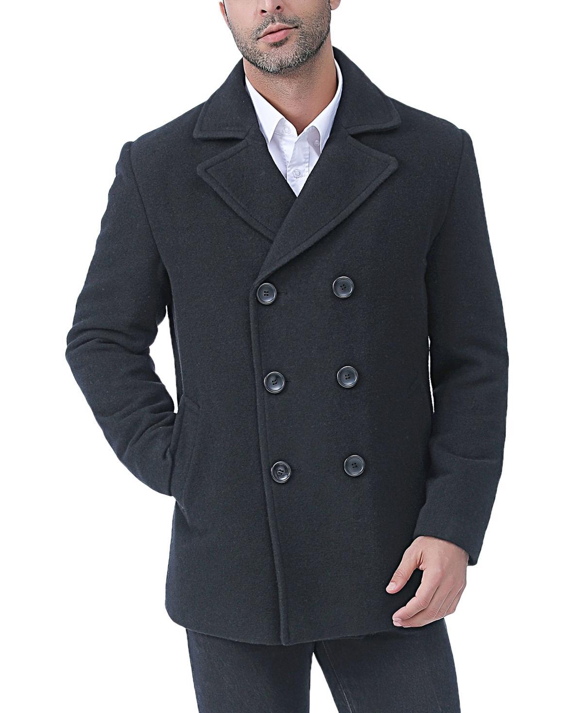 Bgsd Men Hugh Wool Blend Pea Coat Product Image