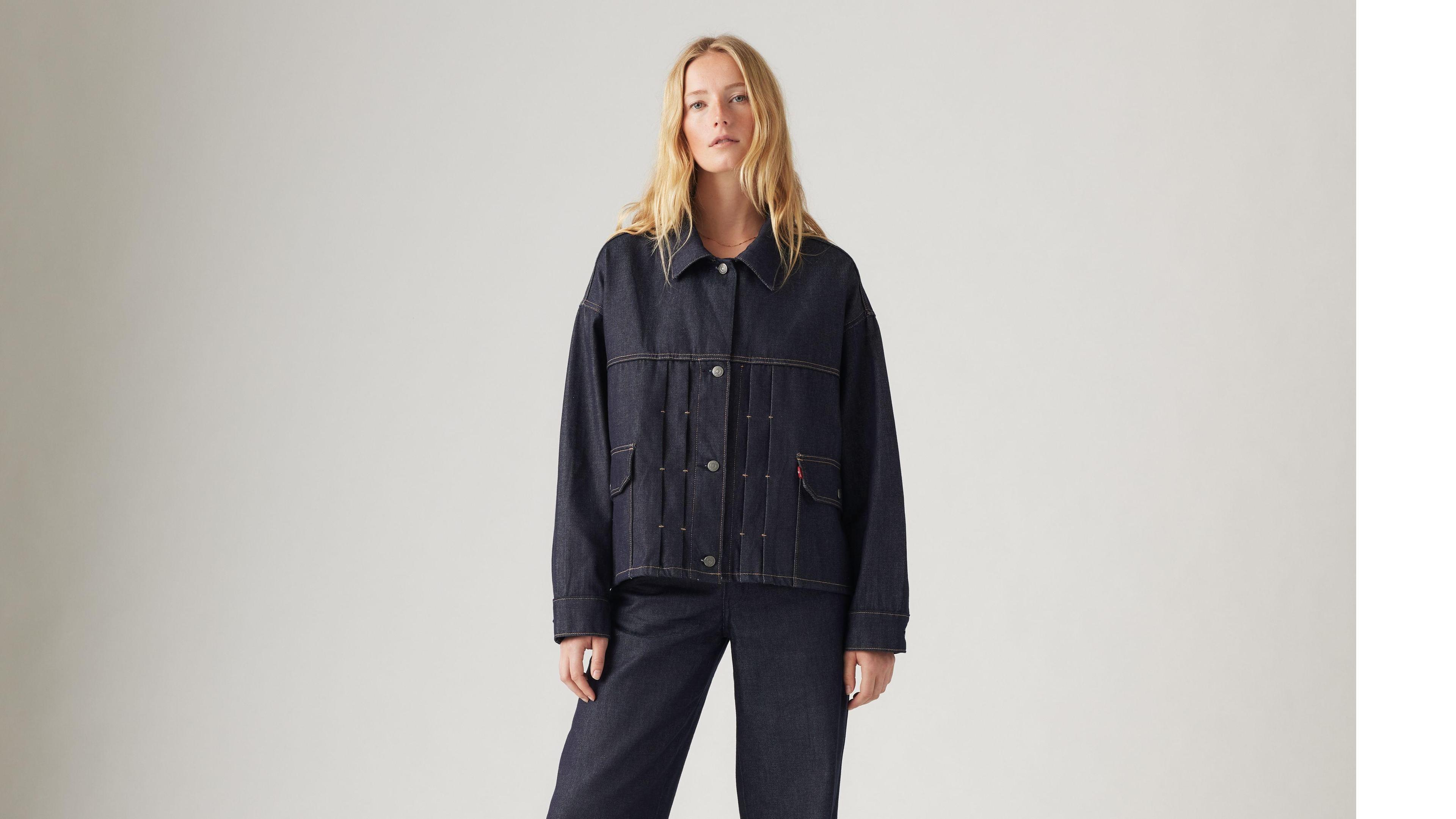 Levi's® WellThread® Women's Iris Relaxed Type II Trucker Jacket Product Image