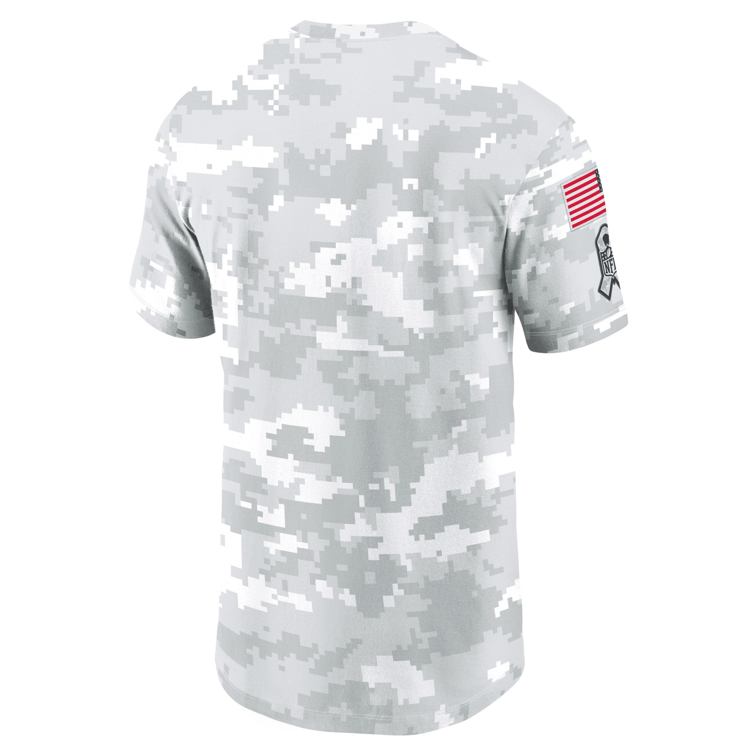 Houston Texans Salute to Service Edge Arch Men's Nike Dri-FIT NFL T-Shirt Product Image