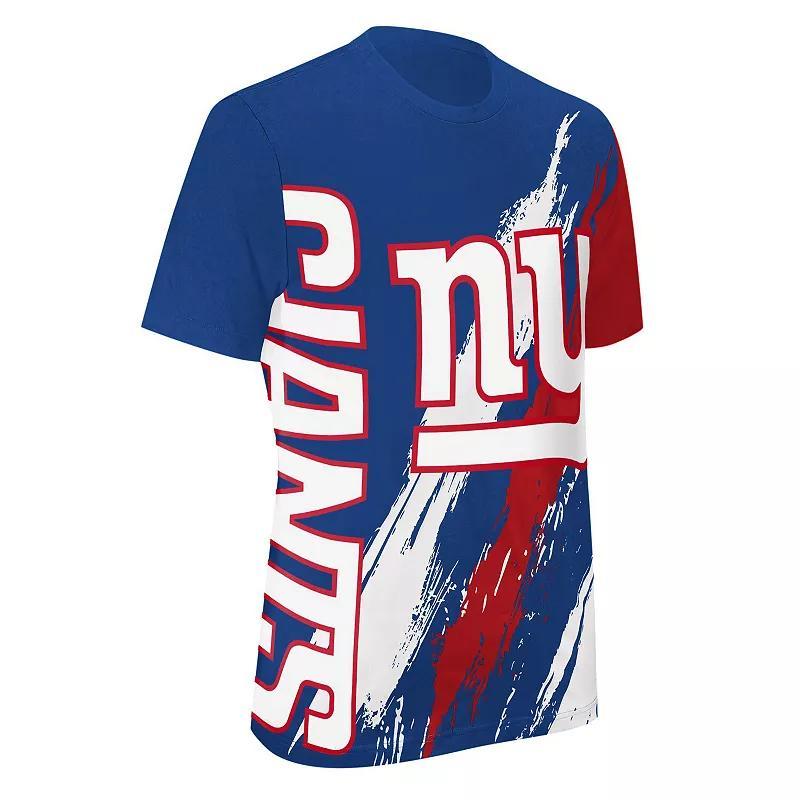 Mens Starter Royal New York Giants Extreme Defender T-Shirt Product Image