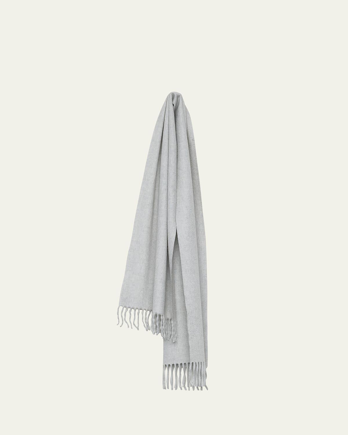 Mens Arran Solid Argent Scarf Product Image