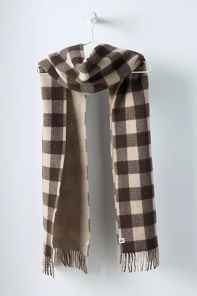 Becksöndergaard Plaid Wool Scarf Product Image