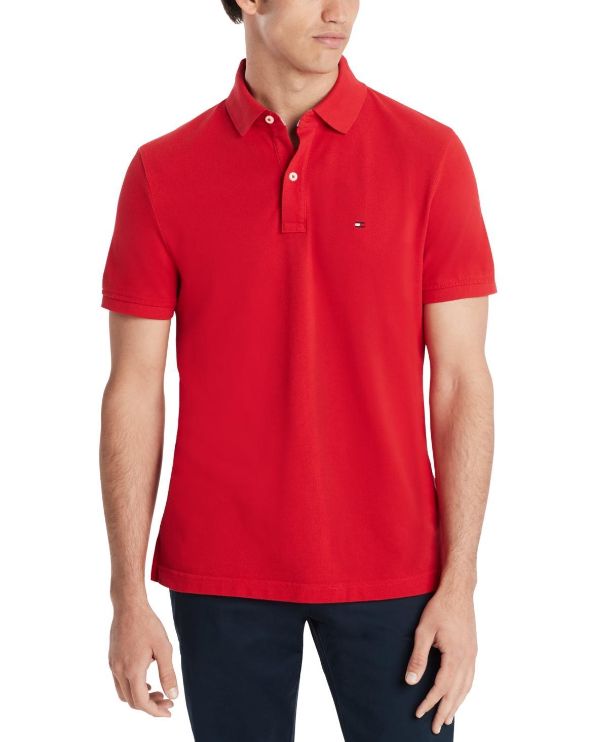 Tommy Hilfiger Mens Big & Tall Classic-Fit Ivy Polo Product Image