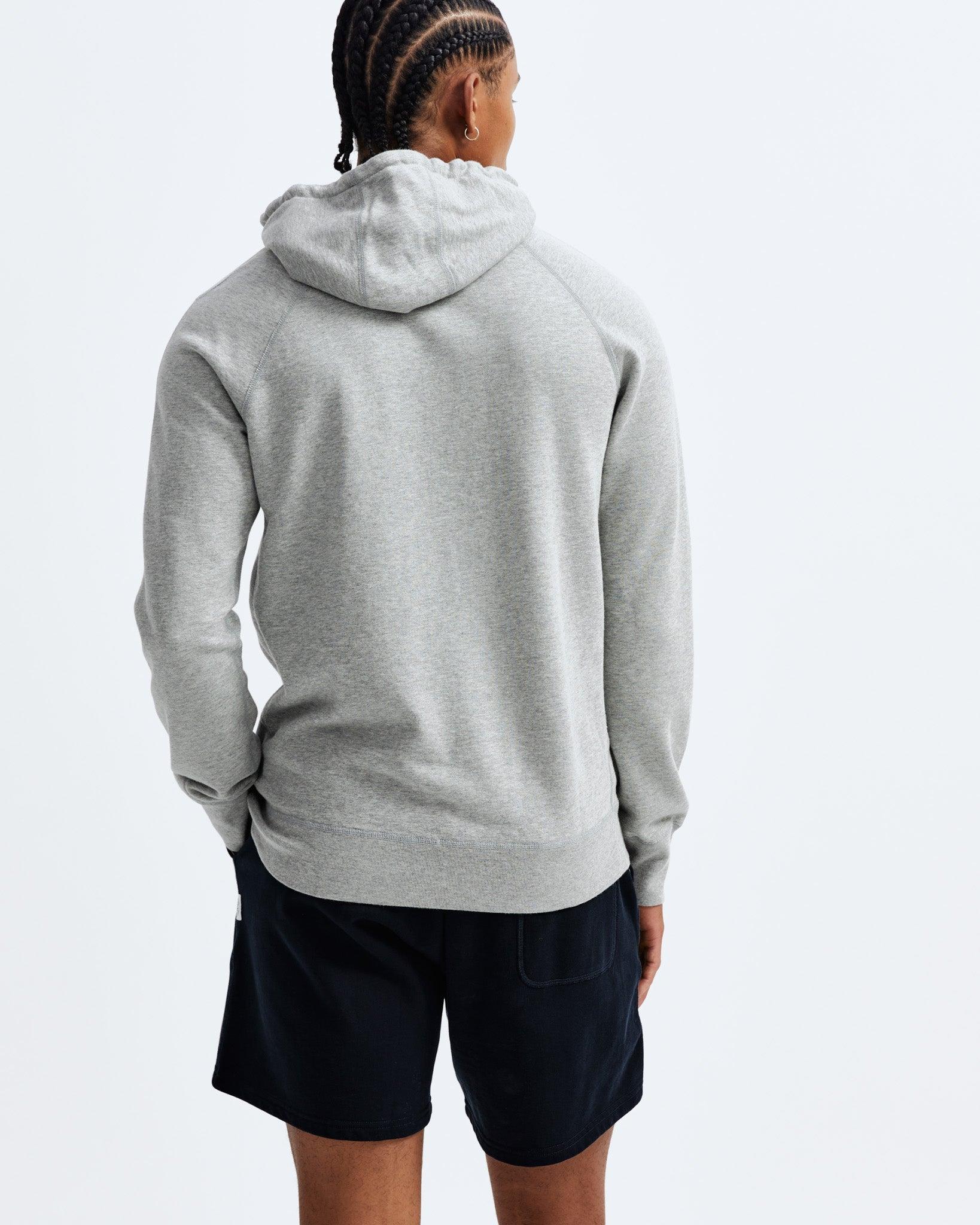 Lightweight Terry Slim Hoodie Male Product Image