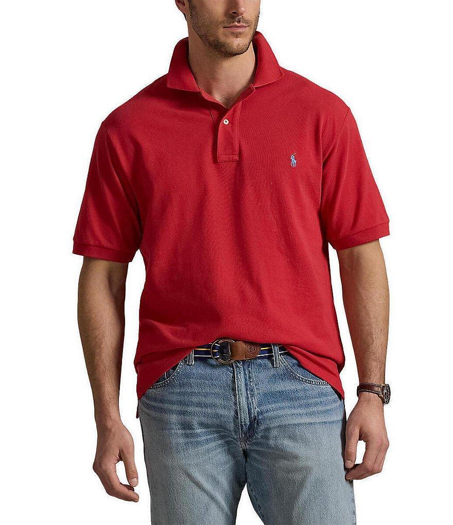 Polo Ralph Lauren Big & Tall Mesh Short Sleeve Polo Shirt Product Image