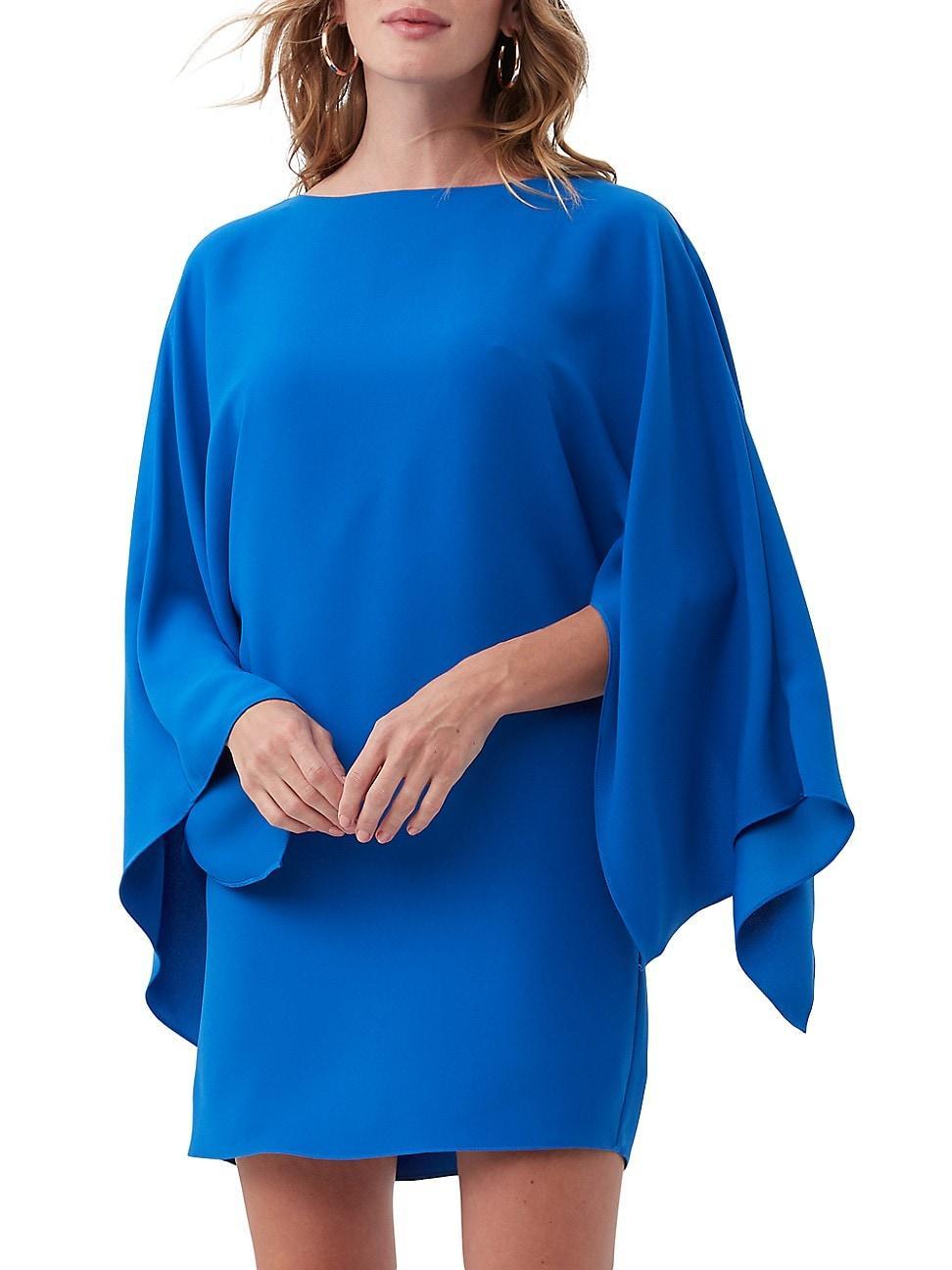 Womens Daiquiri Cape-Sleeve Minidress Product Image