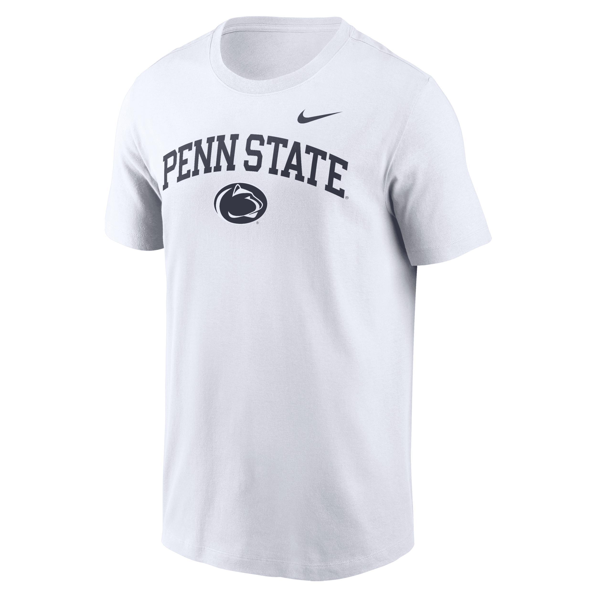 Nike Mens White Penn State Nittany Lions Blitz 2-Hit T-Shirt Product Image