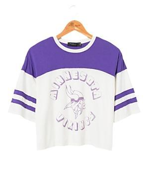 Junk Food Clothing Womens Vikings Hail Mary Tee Product Image