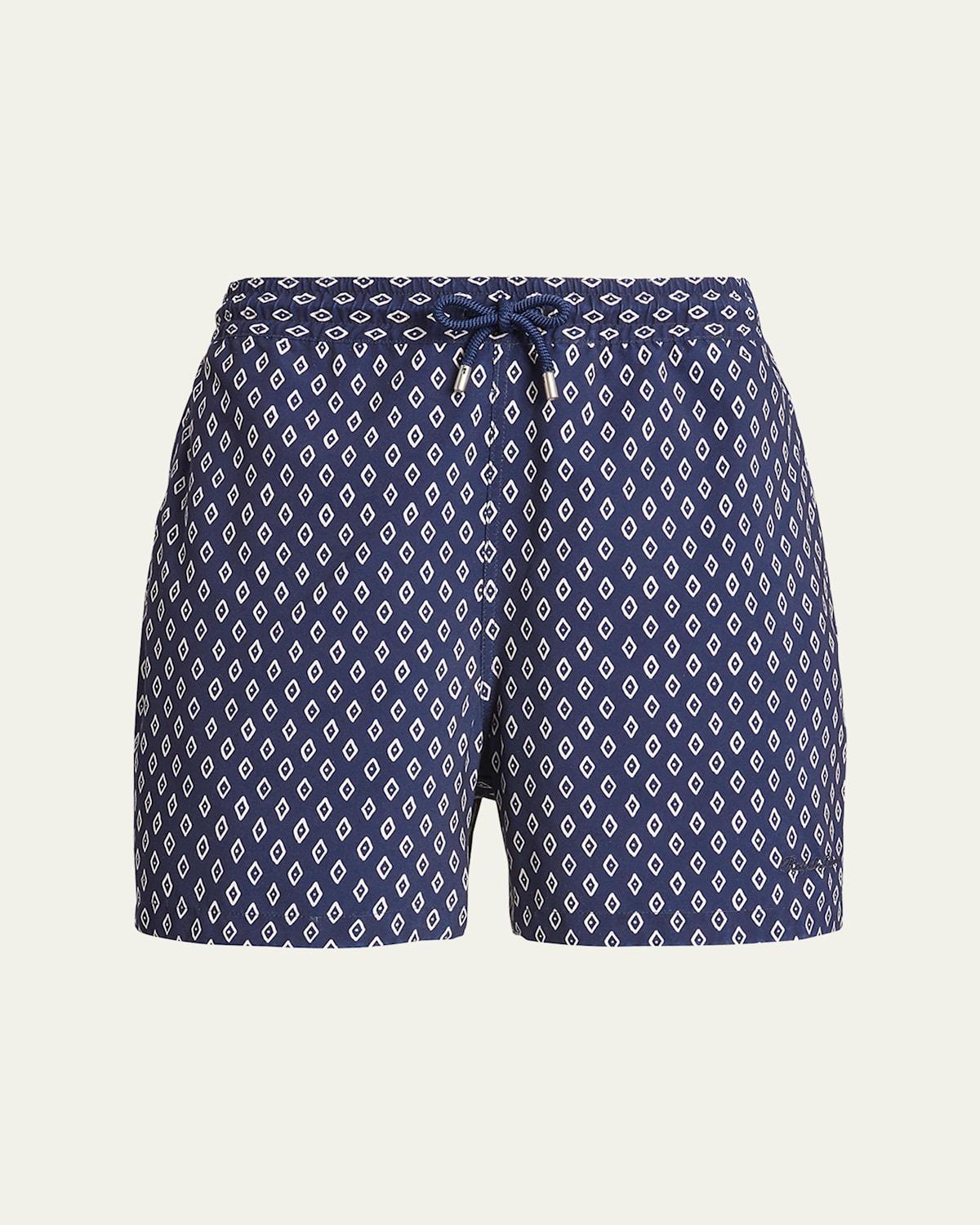 Mens Amalfi Printed Swim Trunks Product Image