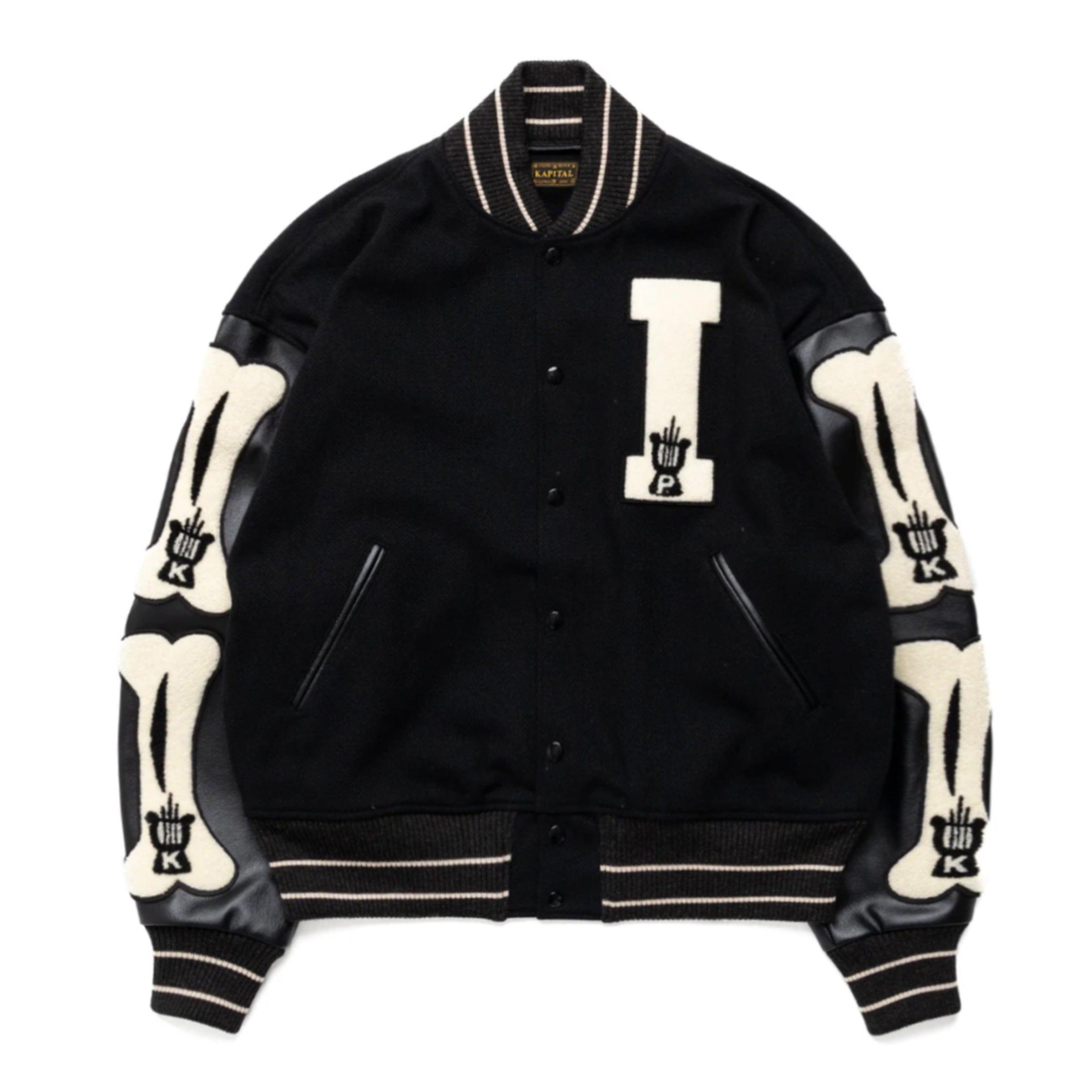 WOOL I-FIVE VARSITY JACKET Male Product Image