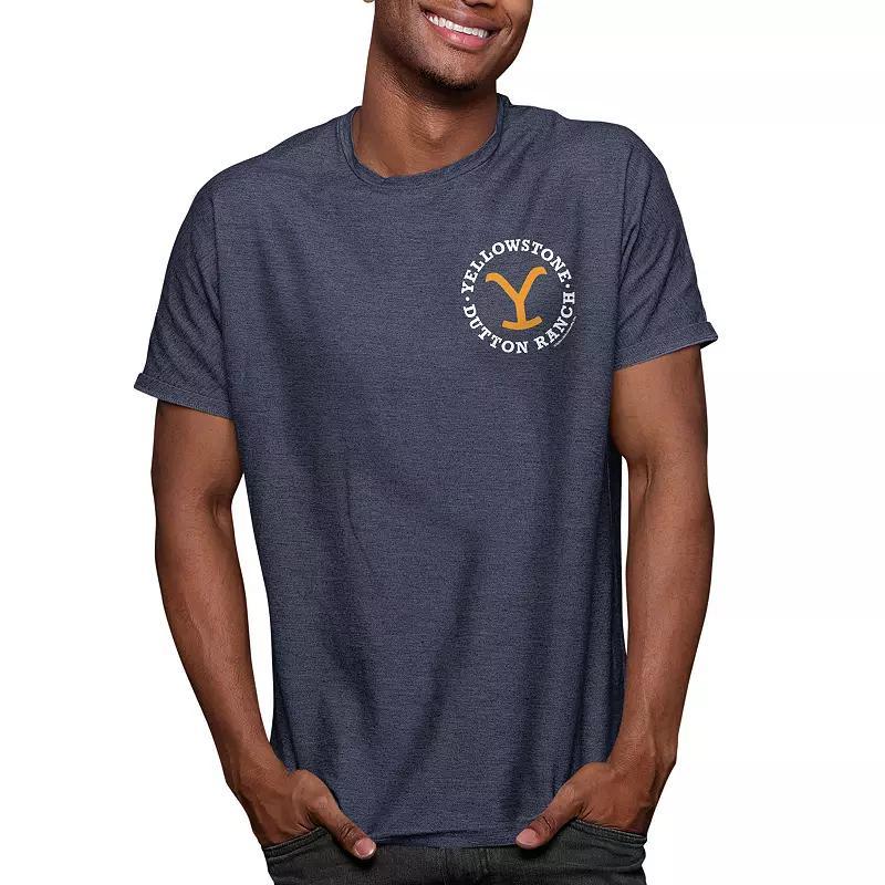 Big & Tall Yellowstone Dutton Ranch Tee, Mens Product Image