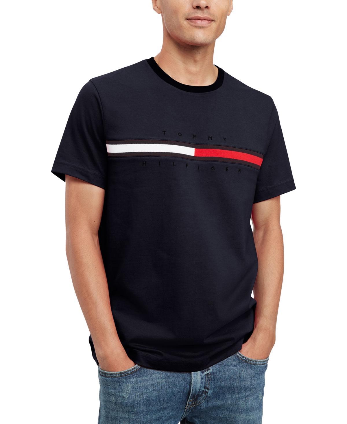 Mens Tommy Hilfiger Tino Logo Tee Blue Product Image