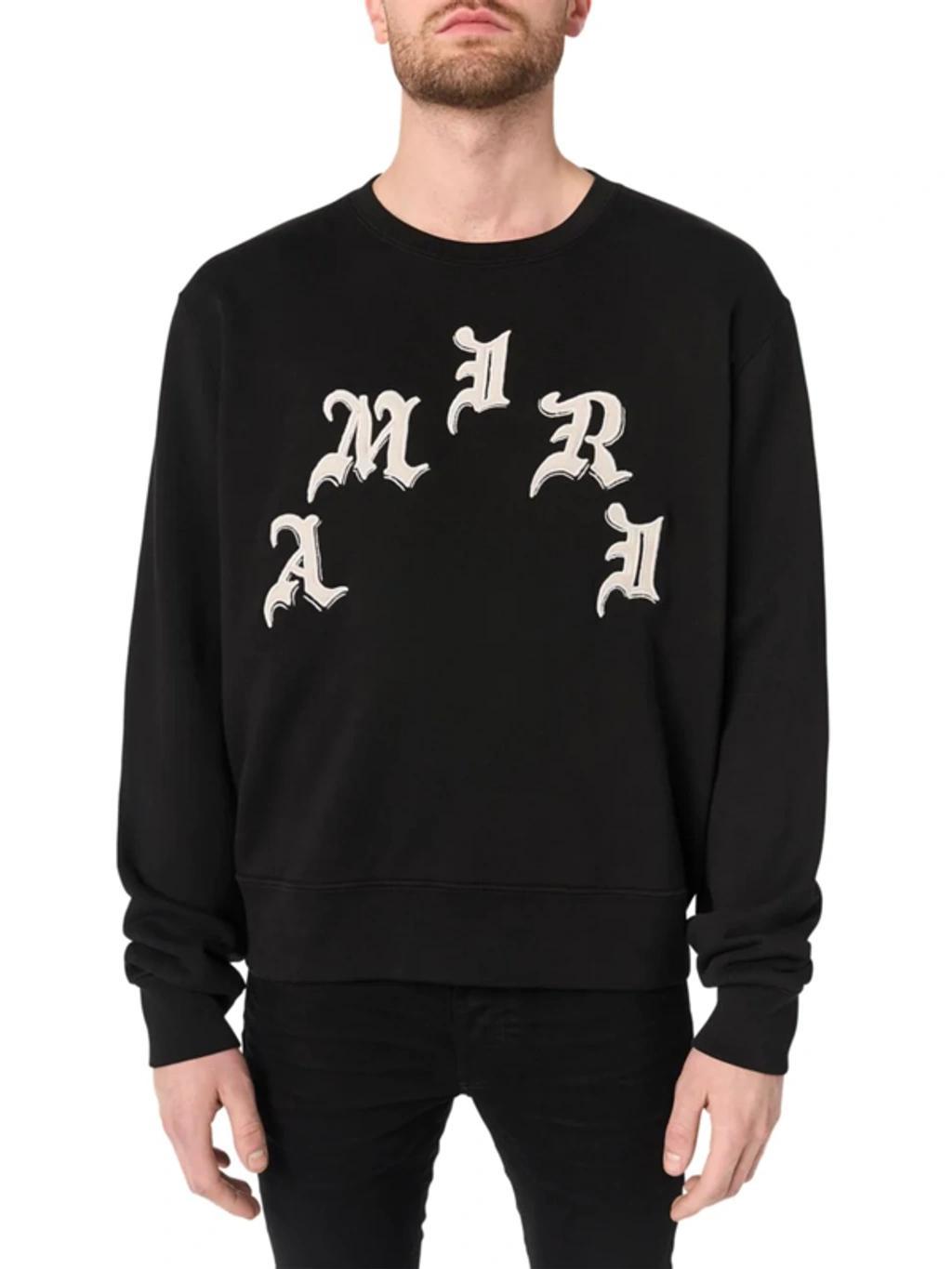 Wes Lang Logo-embroidered Cotton-jersey Sweatshirt In Black Product Image