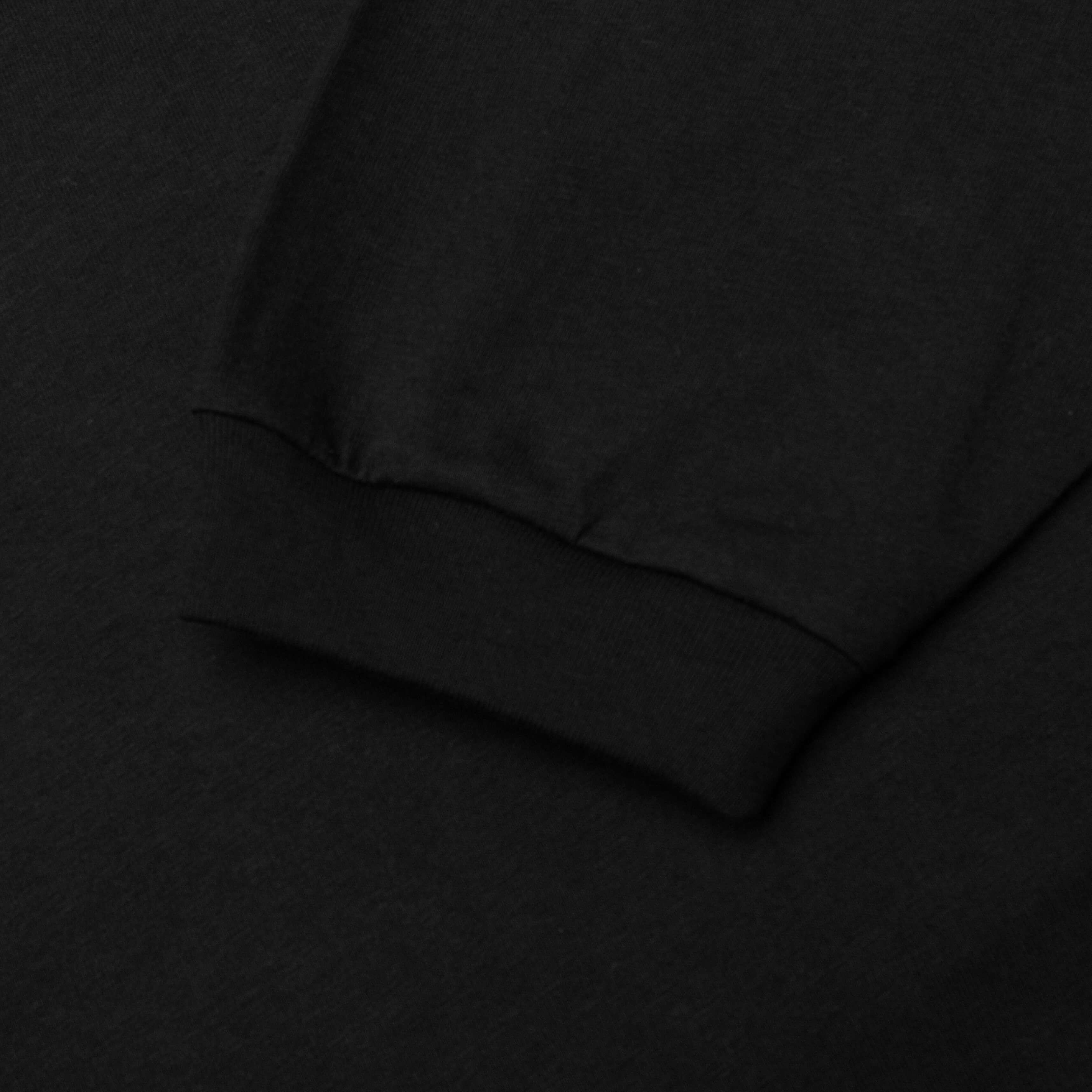 Essentials L/S Tee - Black Male Product Image