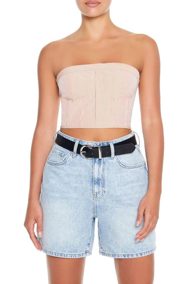 Striped Tube Crop Top | Forever 21 Product Image