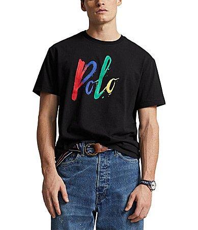 Mens Painterly Logo T-Shirt Product Image