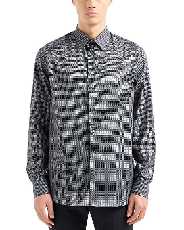 Mens Patterned Sport Shirt Product Image