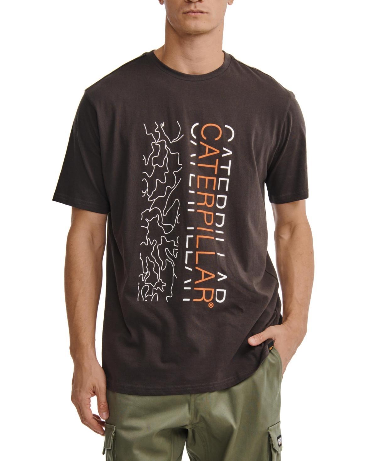 Caterpillar Mens Urban Camo Graphic T-shirt Product Image