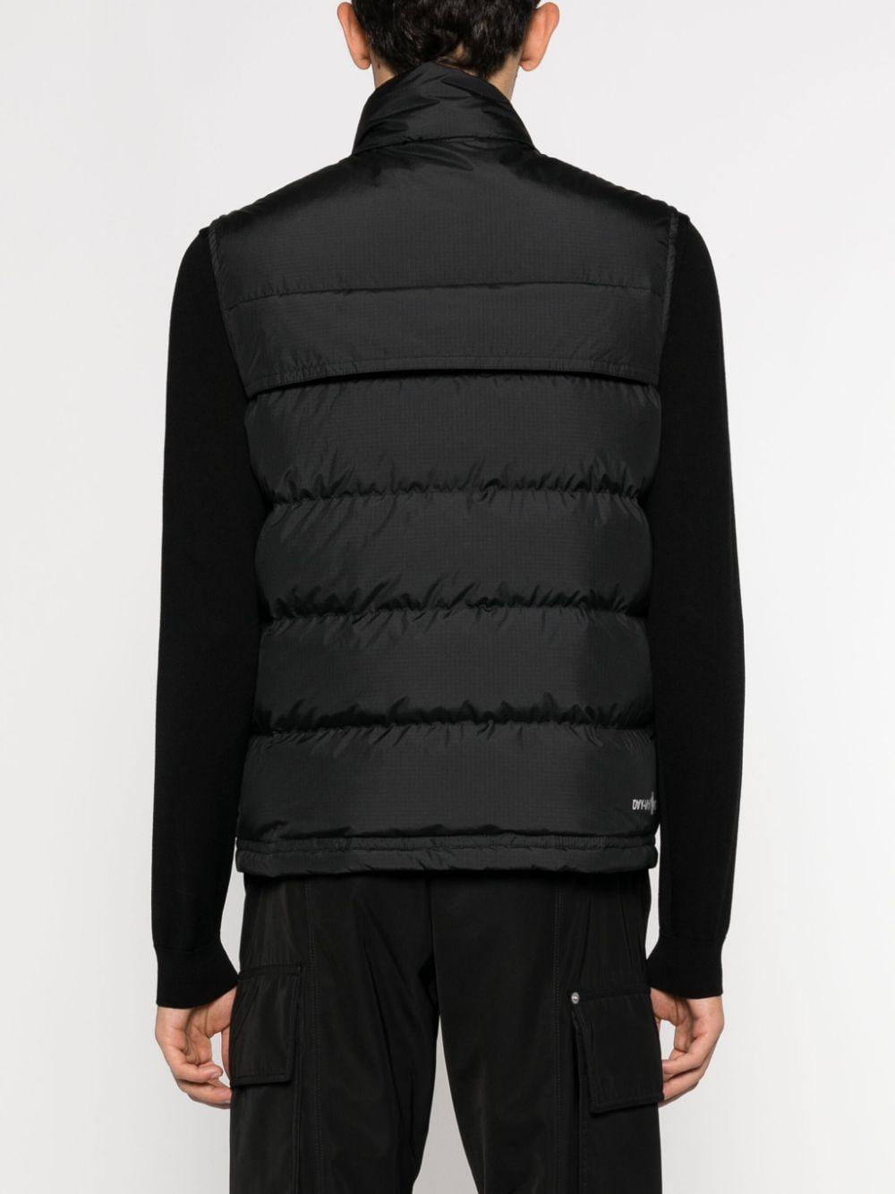 Logoed Down Jacket In Black Product Image