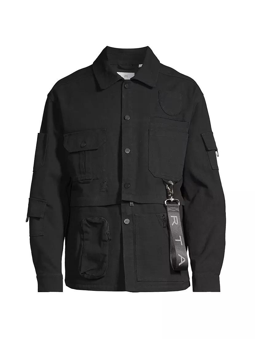 Utility Multi Pocket Crop Jacket Product Image