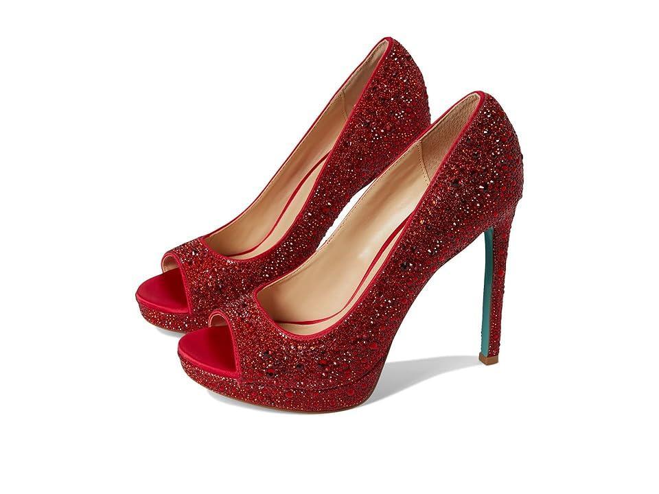 Blue by Betsey Johnson Dane (Red) Women's Shoes Product Image