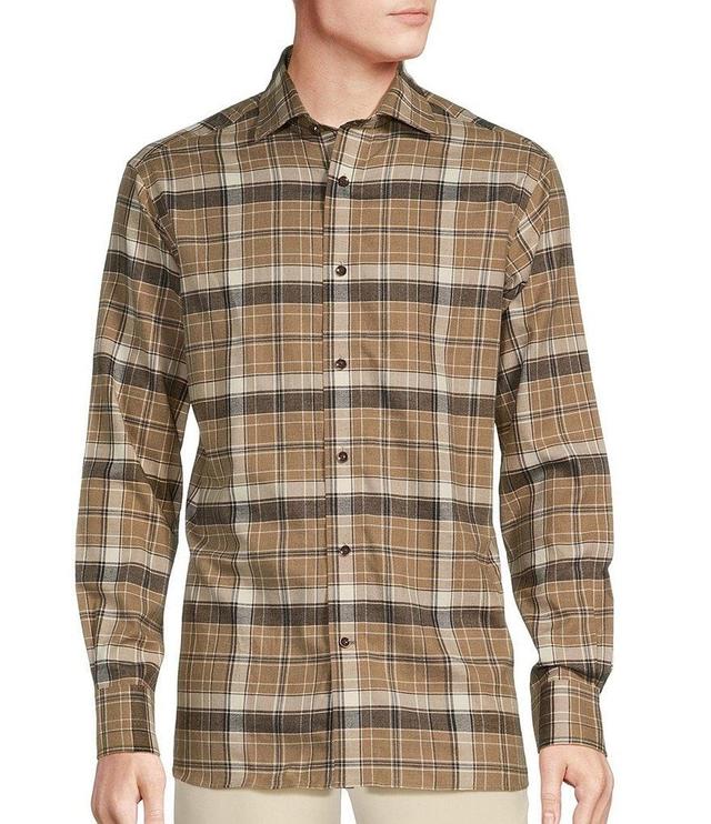 Daniel Cremieux Signature Label Apres Ski Collection Plaid Long Sleeve Woven Shirt Product Image