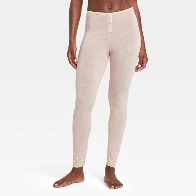 Womens Ultra Thin Lounge Leggings - Auden Oatmeal Heather XL Product Image