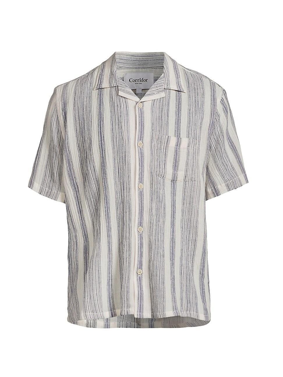 Mens Tallis Camp Collar Short-Sleeve Shirt Product Image