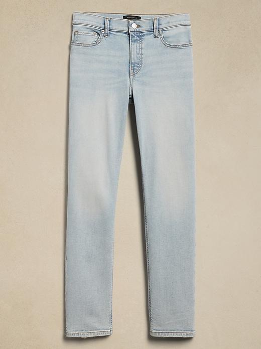 Slim Mid-Rise Raw-Hem Jean Product Image