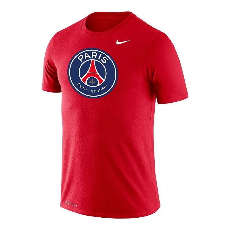 Mens Nike Red Paris Saint-Germain Primary Logo Legend Performance T-Shirt Product Image