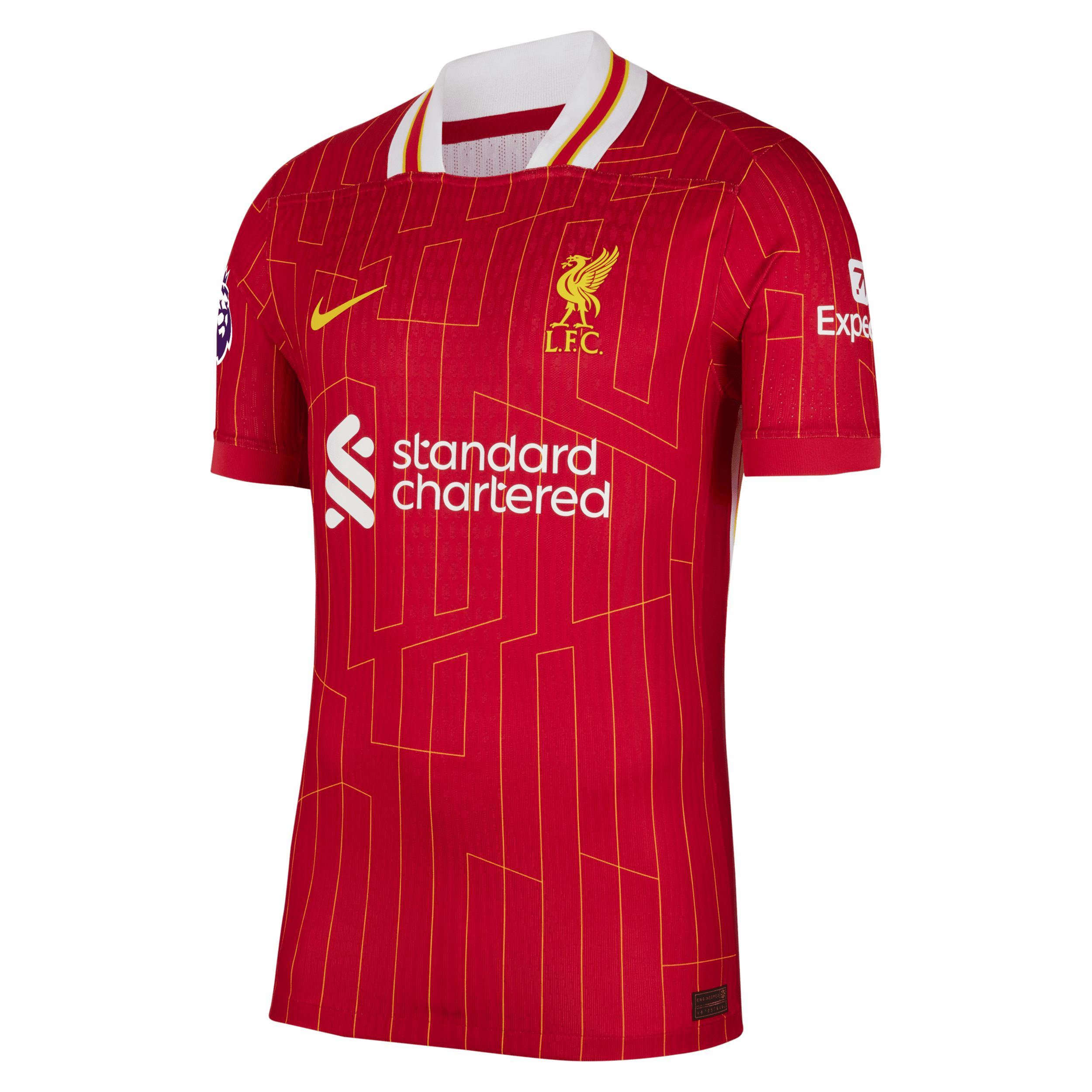 Mohamed Salah Liverpool 2024/25 Match Home Nike Men's Dri-FIT ADV Soccer Jersey Product Image