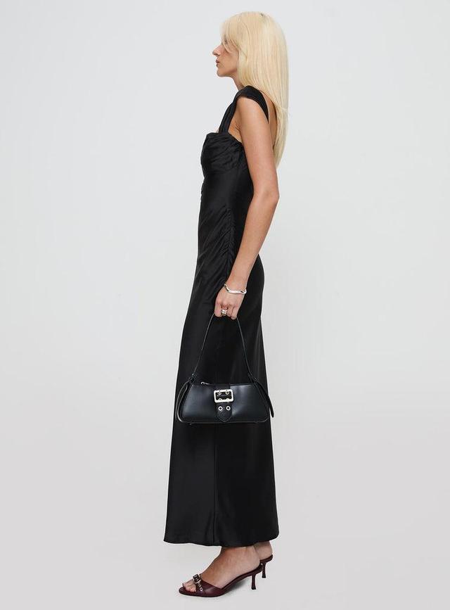 Azura Off The Shoulder Maxi Dress Black Product Image