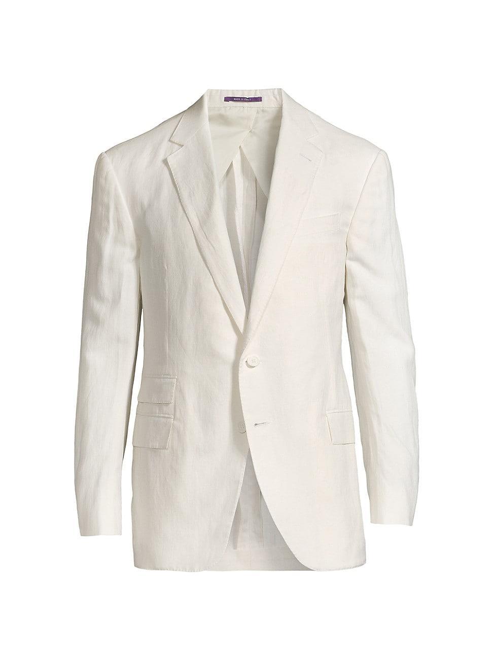 Mens Kent Hand-Tailored Silk-Linen Jacket product image