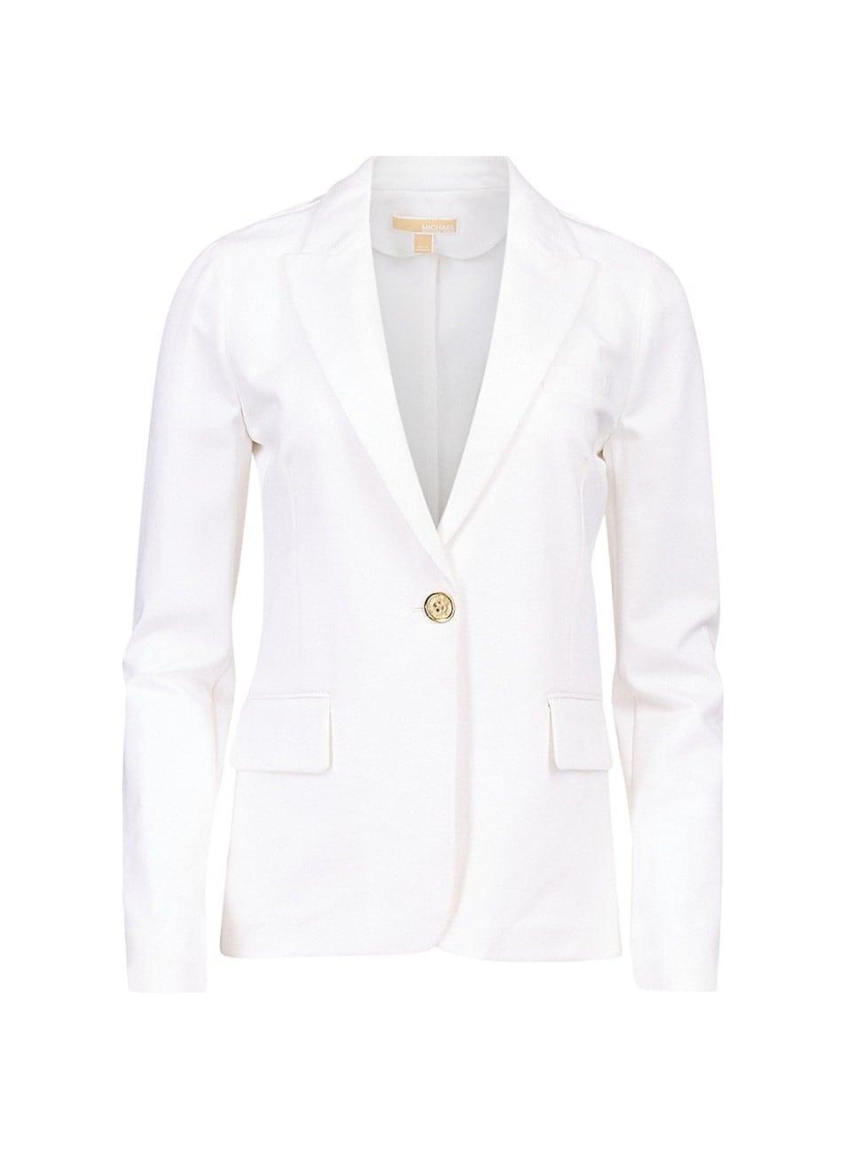 Womens Single-Breasted Blazer Product Image