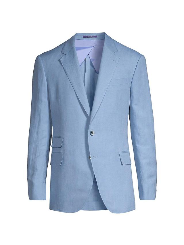 Mens Kent Silk-Linen Jacket Product Image