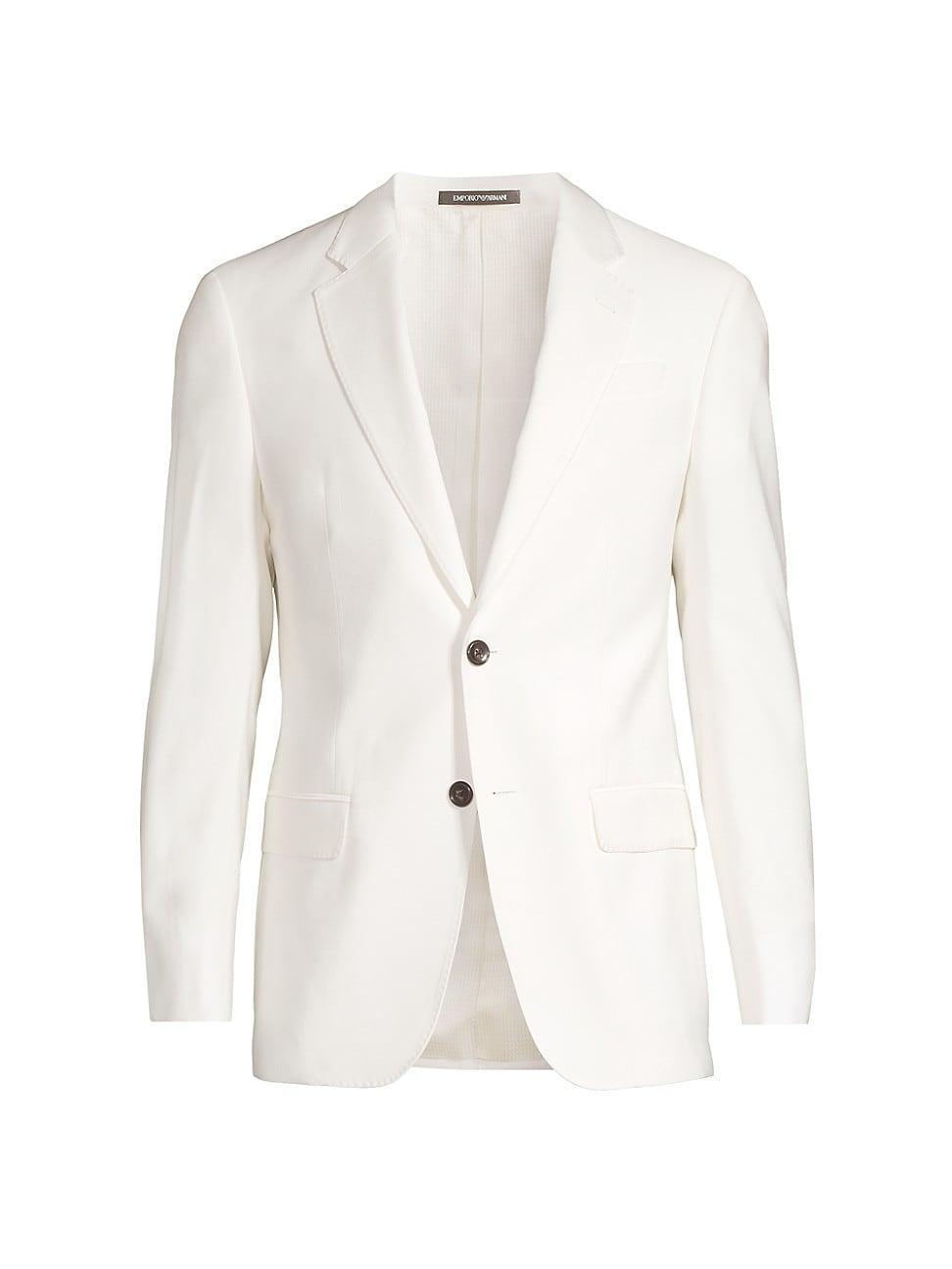 Emporio Armani Comfort Fit Two Button Blazer Product Image