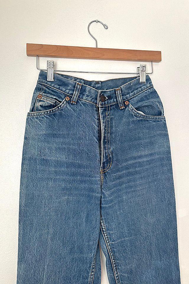 Vintage 1970s Orange Tab Straight Levis Selected by Grievous Angel Vintage Product Image