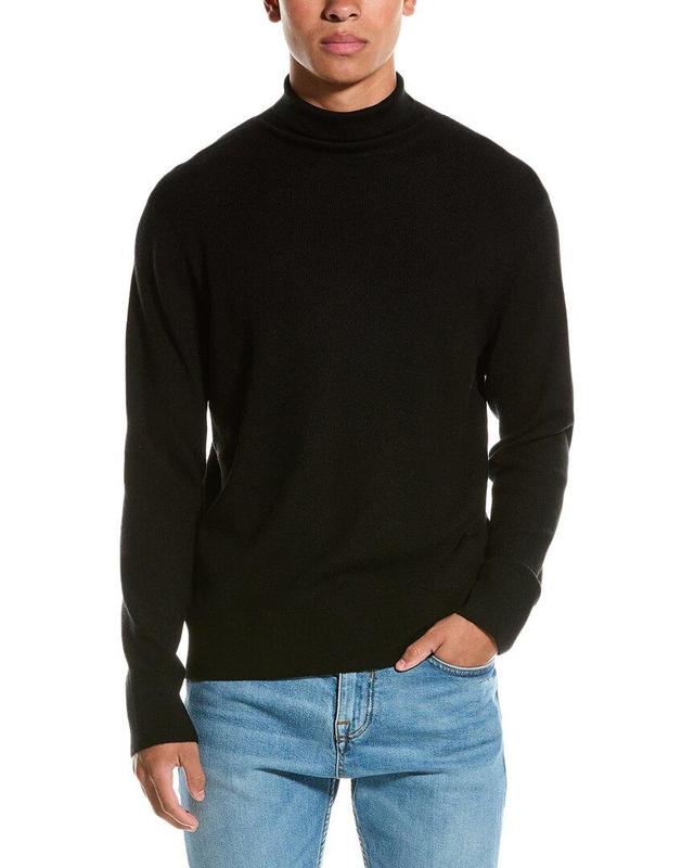 Marty Wool-blend Turtleneck Sweater In Black Product Image