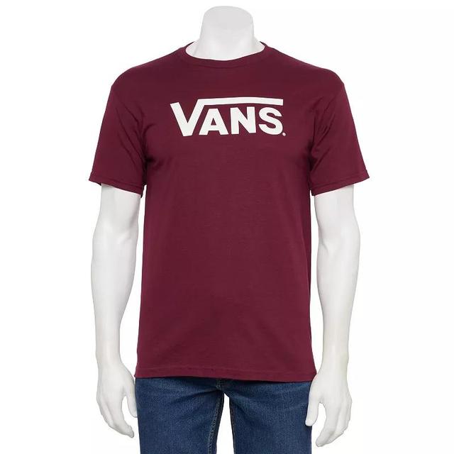 Mens Vans Classic Short Sleeve Graphic Tee Red Marshmallow Product Image