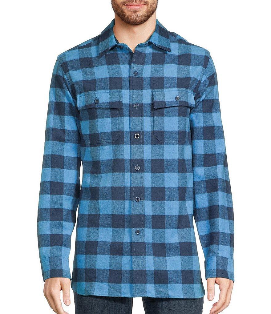 L.L.Bean Chamois Long Sleeve Plaid Woven Shirt Product Image