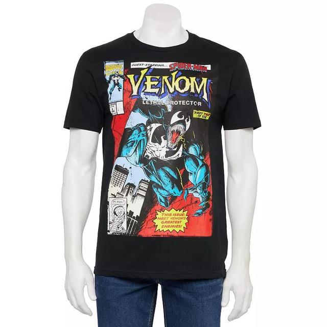 Mens Marvel Venomies Comic Graphic Tee Product Image