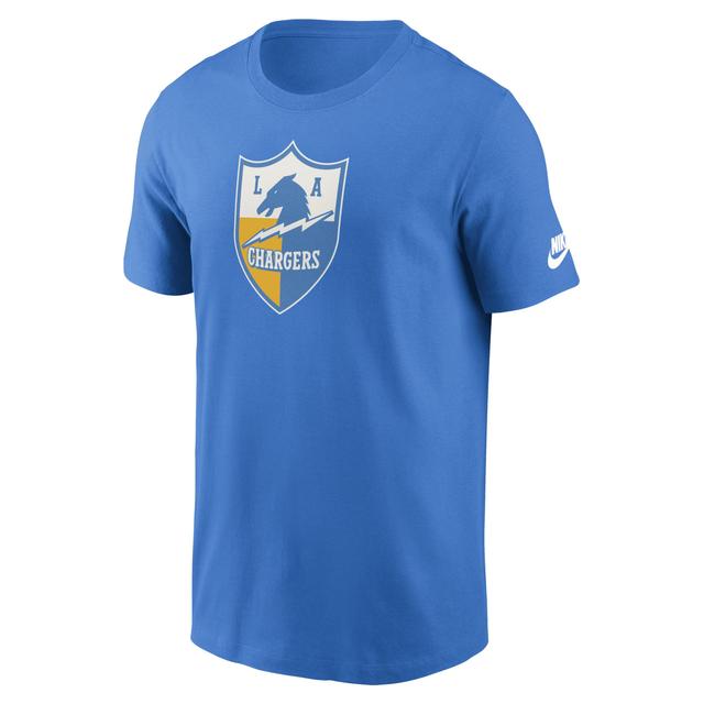 Mens Nike Powder Blue Los Angeles Chargers Rewind Logo Essential T-Shirt Product Image